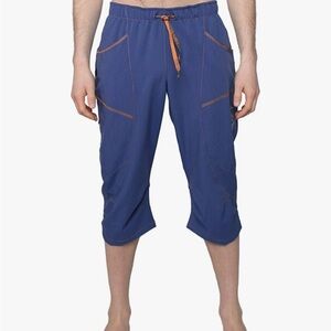 Ucraft Xlite Rock Climbing pants  Blue with Orange Accents